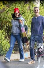 SARAH SILVERMAN and Rory Albanese Out with Their Dogs in in Los Feliz 12/30/2023