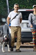 SARAH SILVERMAN and Rory Albanese Out with Their Dogs in Los Feliz 12/28/2023