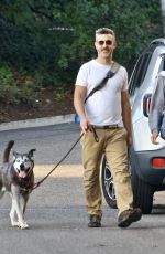 SARAH SILVERMAN and Rory Albanese Out with Their Dogs in Los Feliz 12/28/2023