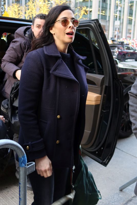 SARAH SILVERMAN Out and About in New York 12/20/2023