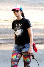 SARAH SIVLERMAN and Rory Albanese Out for a Dog Walk in Los Feliz 12/08/2023