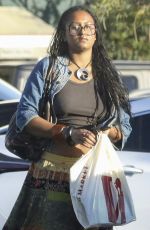 SASHA OBAMA Out and About in Los Angeles 12/14/2023