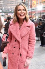SAVANNAH GUTHRIE Arrives at Today Show in New York 12/06/2023