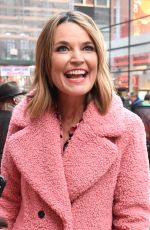 SAVANNAH GUTHRIE Arrives at Today Show in New York 12/06/2023