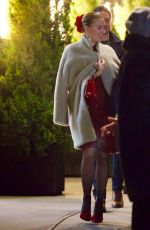SCARLETT JOHANSSON Arrives to Hosts a Christmas Party in New York 12/21/2023