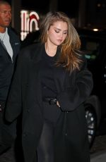  SELENA GOMEZ Arrives at Zero Bond in New York 12/12/2023