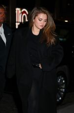  SELENA GOMEZ Arrives at Zero Bond in New York 12/12/2023