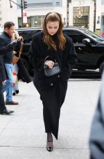SELENA GOMEZ Out and About in New York 12/12/2023