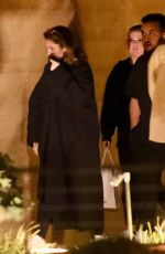 SELENA GOMEZ Out for Dinner with Friends at Nobu in Malibu 12/18/2023