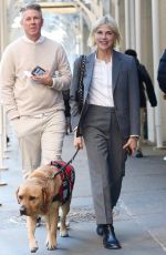 SELMA BLAIR Out with Her Dog Scout in New York 12/12/2023