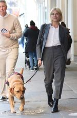 SELMA BLAIR Out with Her Dog Scout in New York 12/12/2023