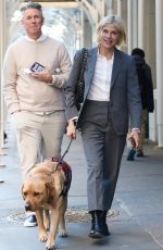 SELMA BLAIR Out with Her Dog Scout in New York 12/12/2023