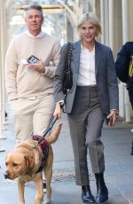 SELMA BLAIR Out with Her Dog Scout in New York 12/12/2023