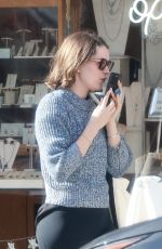 SERENA SKOV CAMPBELL Arrives at Pilates Class in Los Feliz 12/22/2023