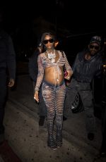 SEXYY RED Arrives at Balenciaga Afterparty in West Hollywood 12/01/2023