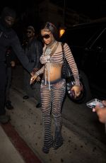 SEXYY RED Arrives at Balenciaga Afterparty in West Hollywood 12/01/2023