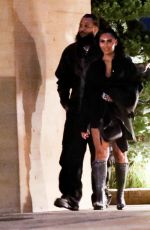 SHANIECE HAIRSTON Leaves a Christmas Eve Dinner at Nobu in Malibu 12/24/2023
