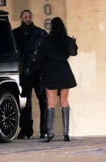 SHANIECE HAIRSTON Leaves a Christmas Eve Dinner at Nobu in Malibu 12/24/2023