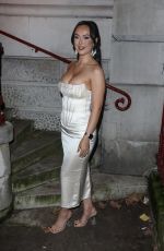 SHARON GAFFKA Arrives at The House of CB Christmas Party in London 11/29/2023
