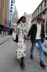 SIMONE ASHLEY Out at 7th Avenue in New York 12/23/2023