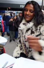 SIMONE ASHLEY Out at 7th Avenue in New York 12/23/2023