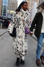 SIMONE ASHLEY Out at 7th Avenue in New York 12/23/2023