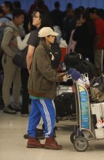 SOFIA BOUTELLA at LAX Airport in Los Angeles 12/30/2023