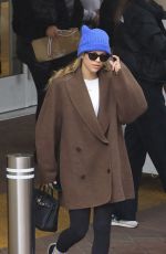 SOFIA RICHIE on Christmas Shopping at Saks Fifth Avenue in Los Angeles 12/22/2023