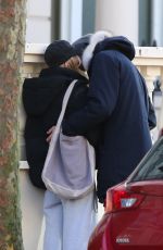 SOPHIE TURNER Out with New Boyfriend Peregrine Pearson In London 12/08/2023
