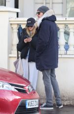SOPHIE TURNER Out with New Boyfriend Peregrine Pearson In London 12/08/2023