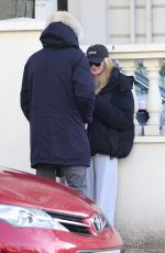 SOPHIE TURNER Out with New Boyfriend Peregrine Pearson In London 12/08/2023