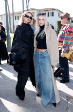 STELLA MAXWELL Arrives at Balenciaga Fall 24 Show in Los Angeles 12/02/2023