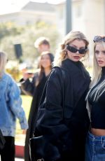 STELLA MAXWELL Arrives at Balenciaga Fall 24 Show in Los Angeles 12/02/2023