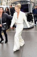 SYDNEY SWEENEY Arrives at Drew Barrymore Show in New York 12/11/2023