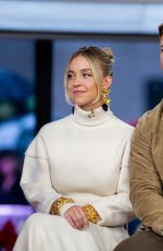 SYDNEY SWEENEY at Today Show in New York 12/11/2023