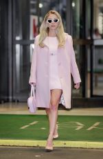 SYDNEY SWEENEY in a Charming Pink Outfit Out in New York 12/12/2023