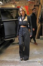SYDNEY SWEENEY Leaves Kelly and Mark Show in New York 12/12/2023