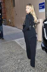 SYDNEY SWEENEY Leaves Kelly and Mark Show in New York 12/12/2023