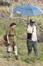 SYDNEY SWEENEY on the Set of Eden in Queensland 12/04/2023