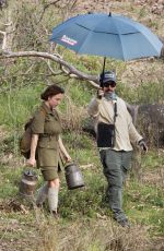 SYDNEY SWEENEY on the Set of Eden in Queensland 12/04/2023