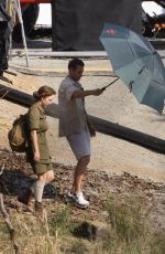 SYDNEY SWEENEY on the Set of Eden in Queensland 12/04/2023