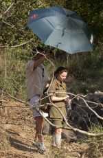 SYDNEY SWEENEY on the Set of Eden in Queensland 12/04/2023