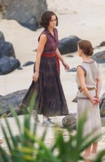 SYDNEY SWEENEY on the Set of Eden on the Beach in Gold Coast 11/29/2023