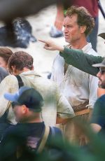 SYDNEY SWEENEY on the Set of Eden on the Beach in Gold Coast 11/29/2023