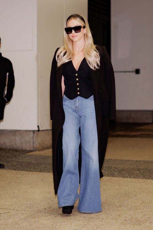 SYDNEY SWEENEY Seen Out in New York 12/11/2023