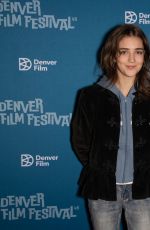 TALIA RYDER at Denver Film Festival in Denver 11/10/23