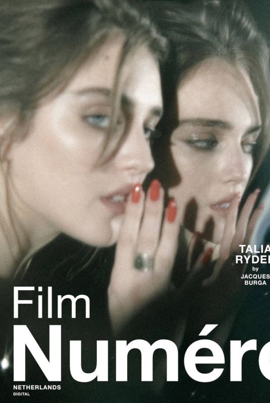TALIA RYDER for Film Numero Magazine, December 2023