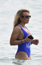 TALLIA STORM in Swimsuit at a Beaches in Barbados 12/24/2023