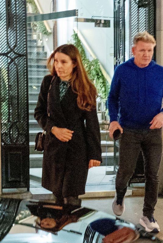 TANA and Gordon RAMSAY Out in London 12/23/2023