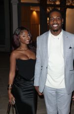 TANYA MANHENGA Arrives at The House of CB Christmas Party in London 11/29/2023